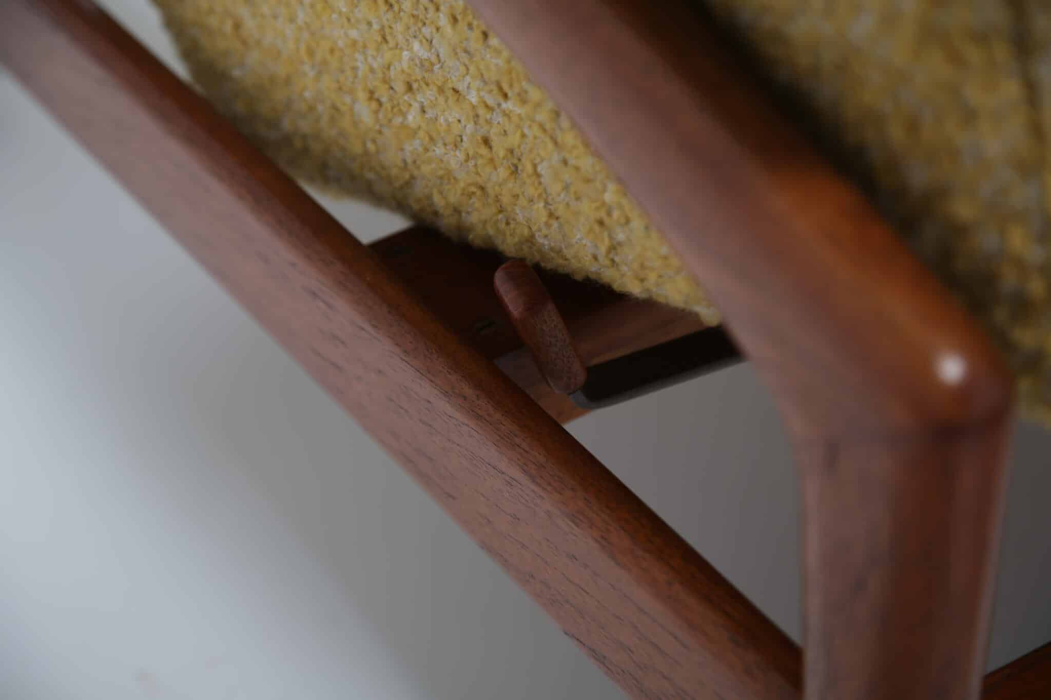 Vintage Swedish Armchair and Ottoman Profil by Folke Ohlsson for Dux, 1960s (12)