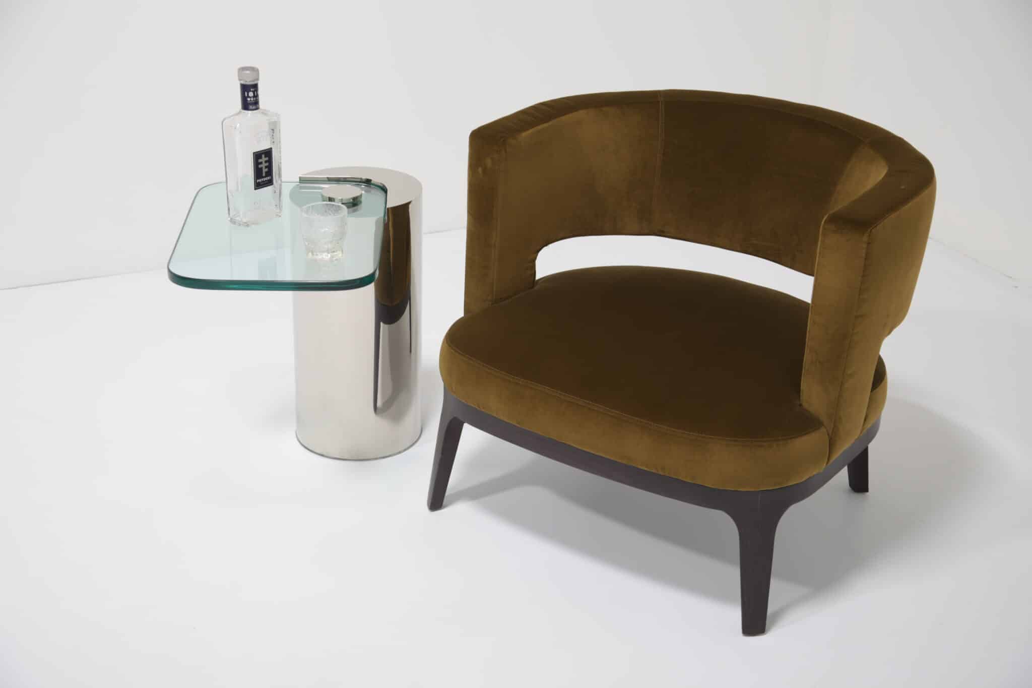 Mid-Century Chrome and Glass Side Drinks Serving Table by Karl Springer, 1970s (7)