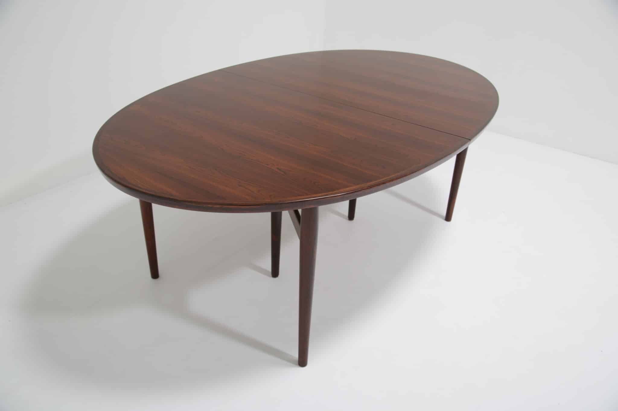 Vintage Mid-century Rosewood Extending 10 Seater Dining Table by Arne Vodder Model 212 for Sibast Mobler (3)