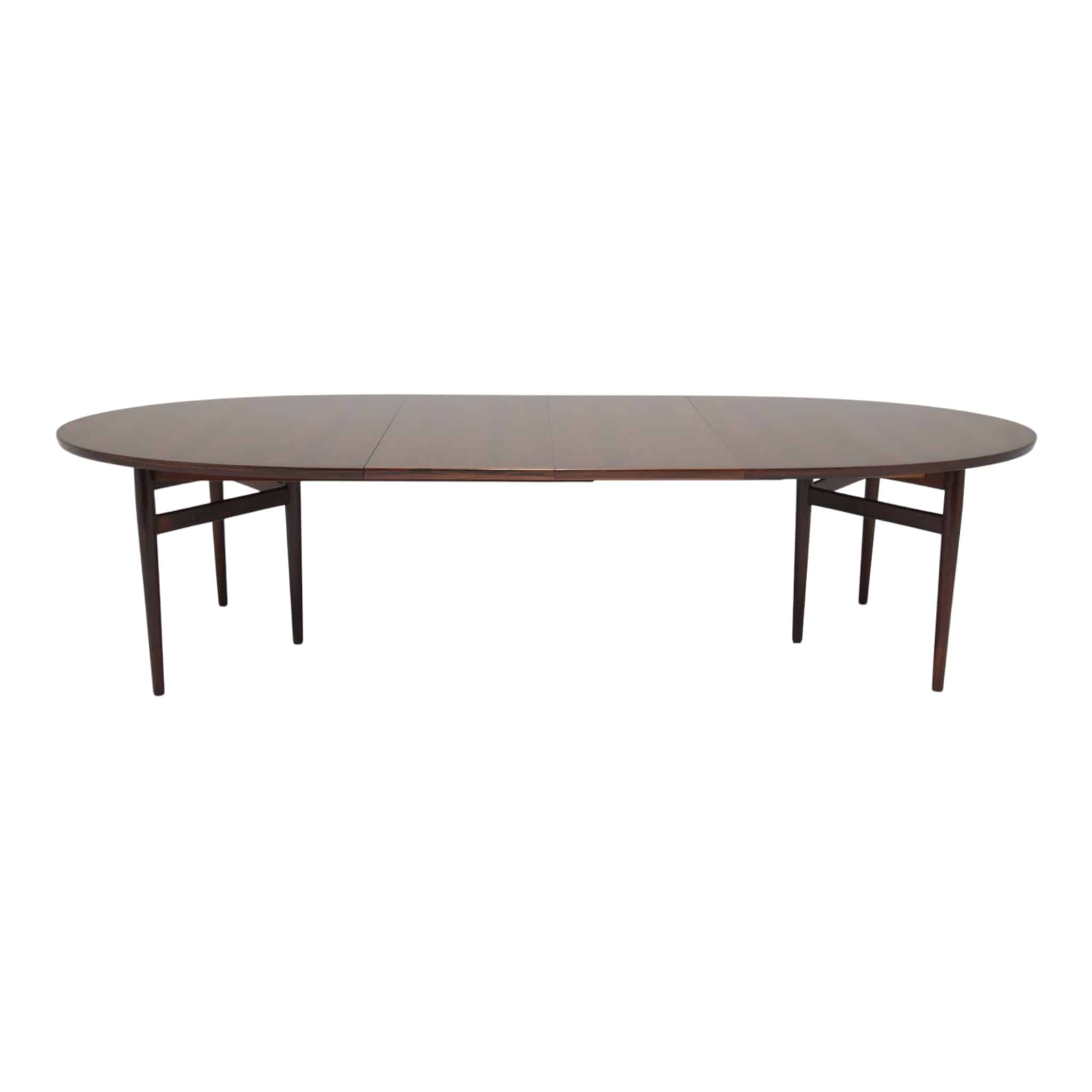 Vintage Mid-century Rosewood Extending 10 Seater Dining Table by Arne Vodder Model 212 for Sibast Mobler (9)