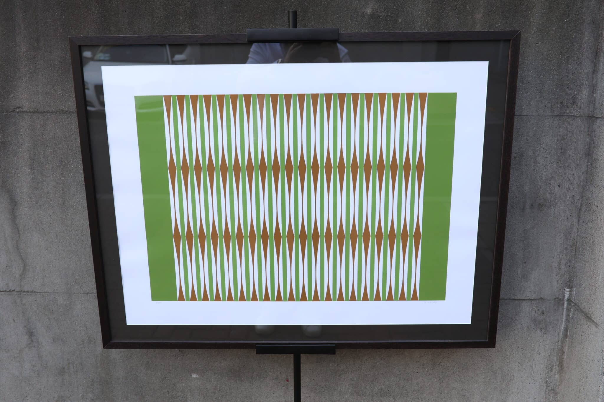 Miodrag Dordevic Op art screen Print