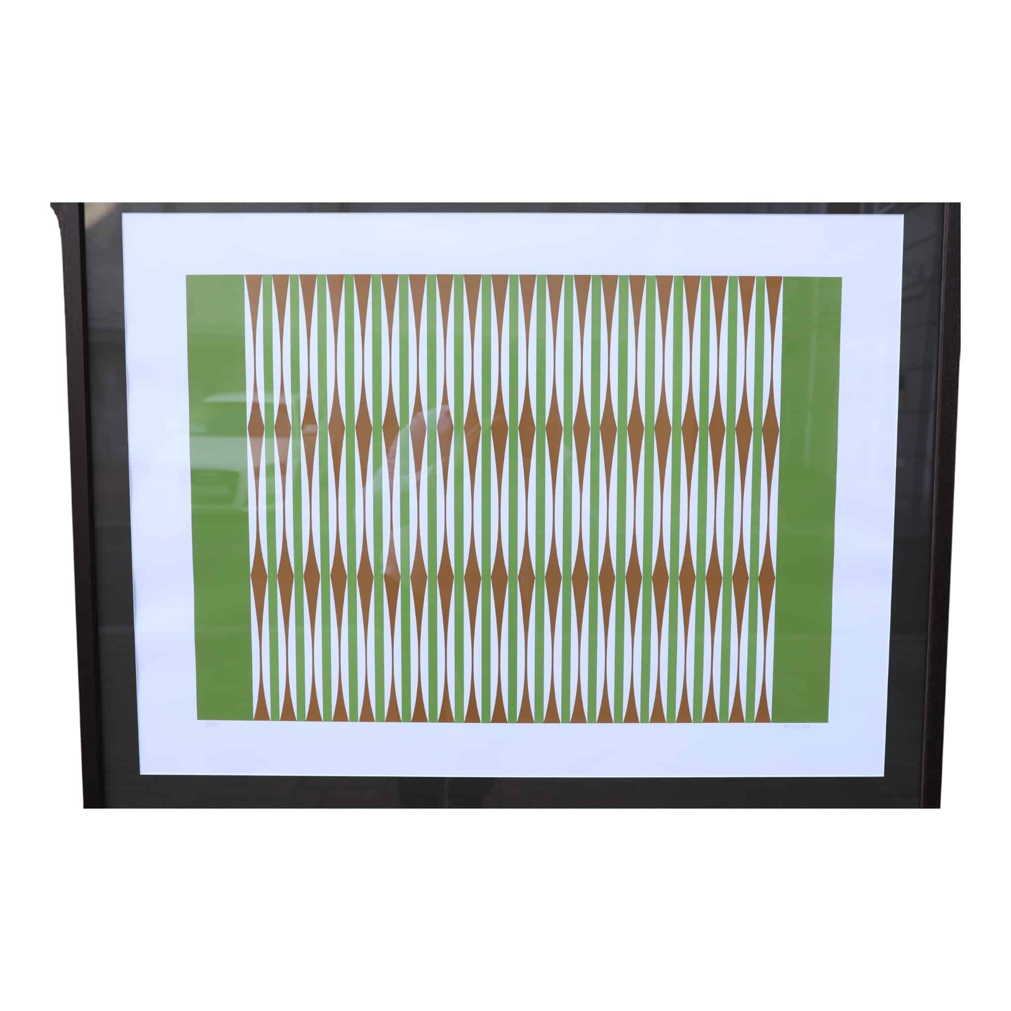 Miodrag Dordevic Op art screen Print 0