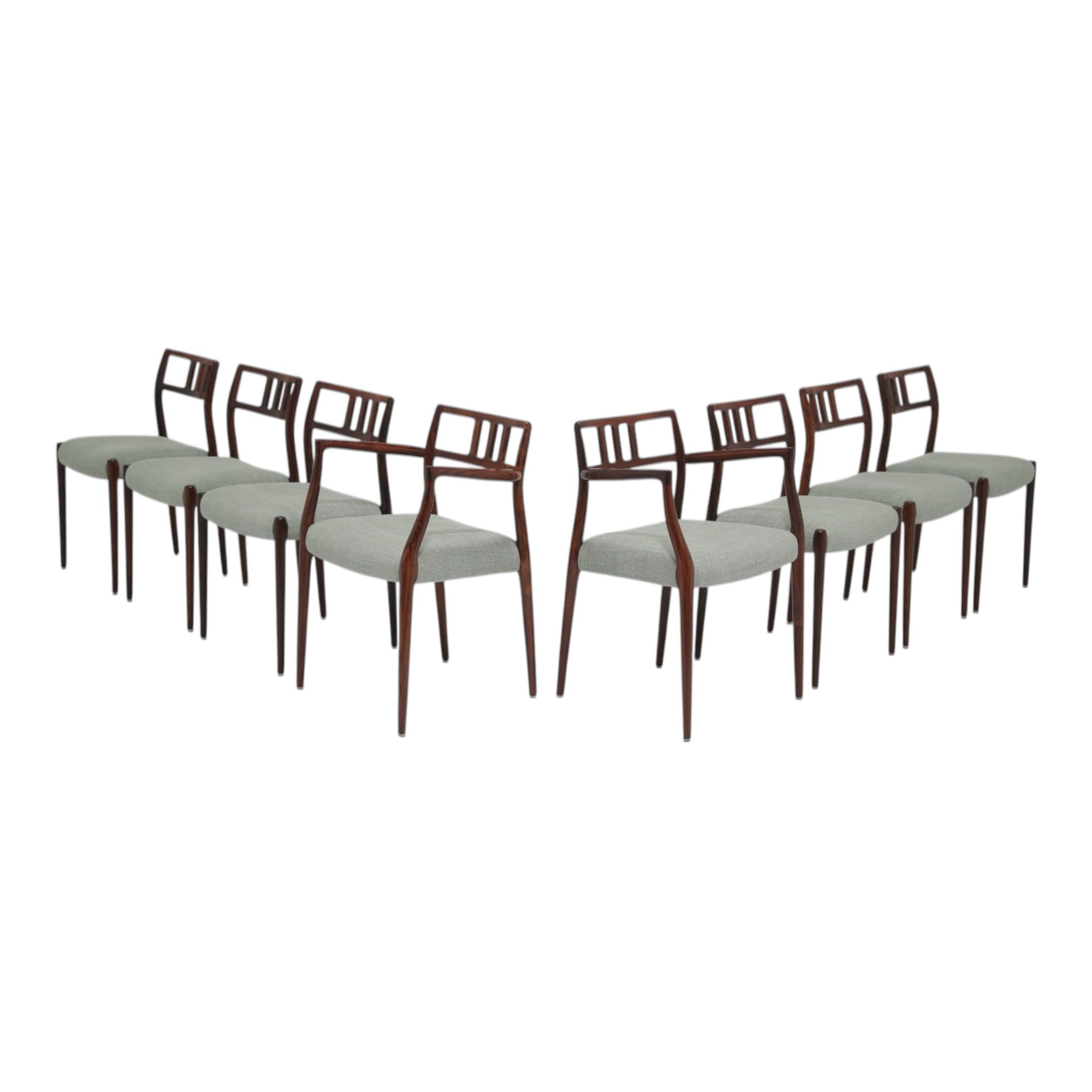 Niels Moller Rosewood Dining Chairs