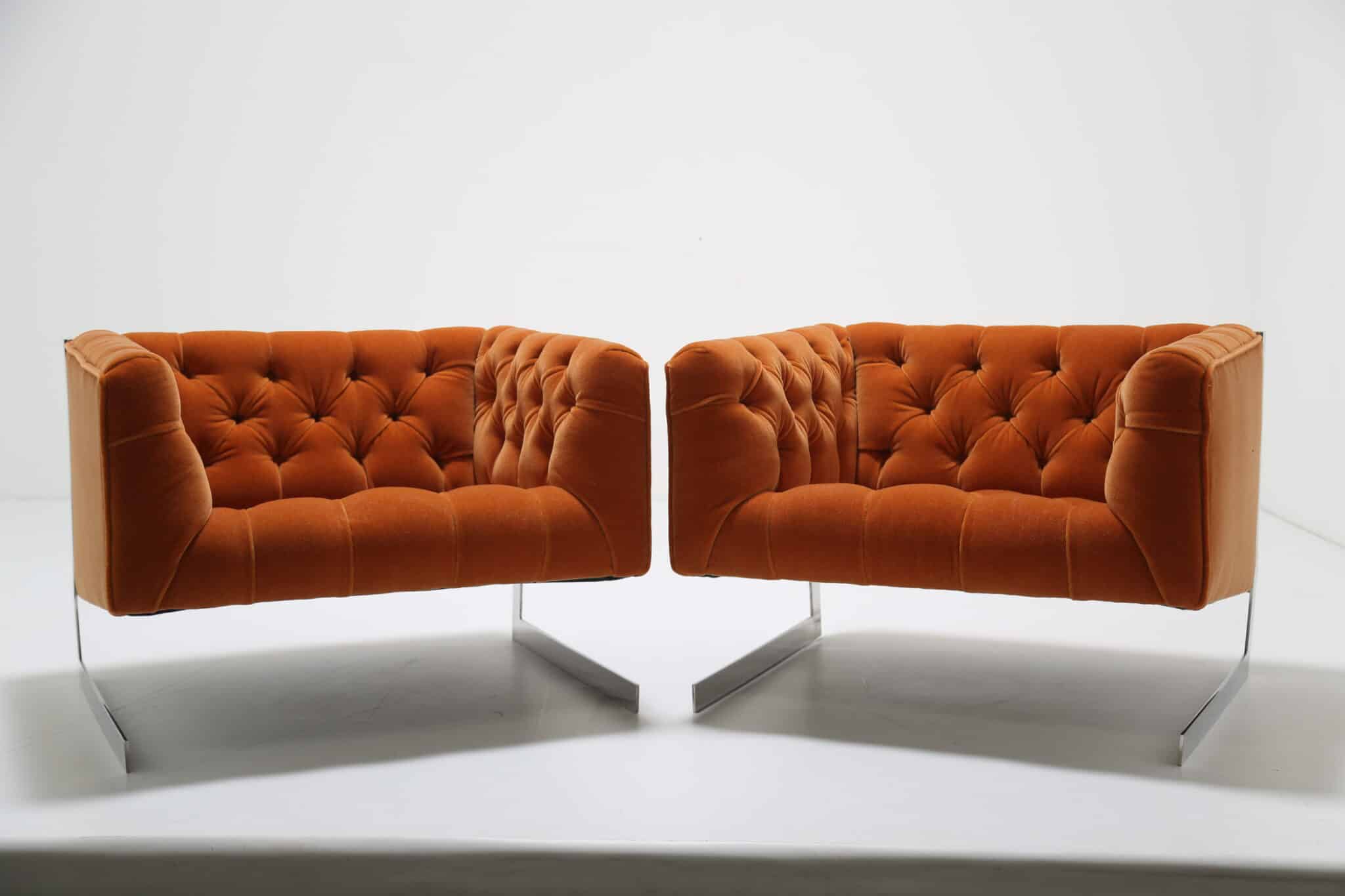 Flair, Bernhardt Cantilever Armchairs 2