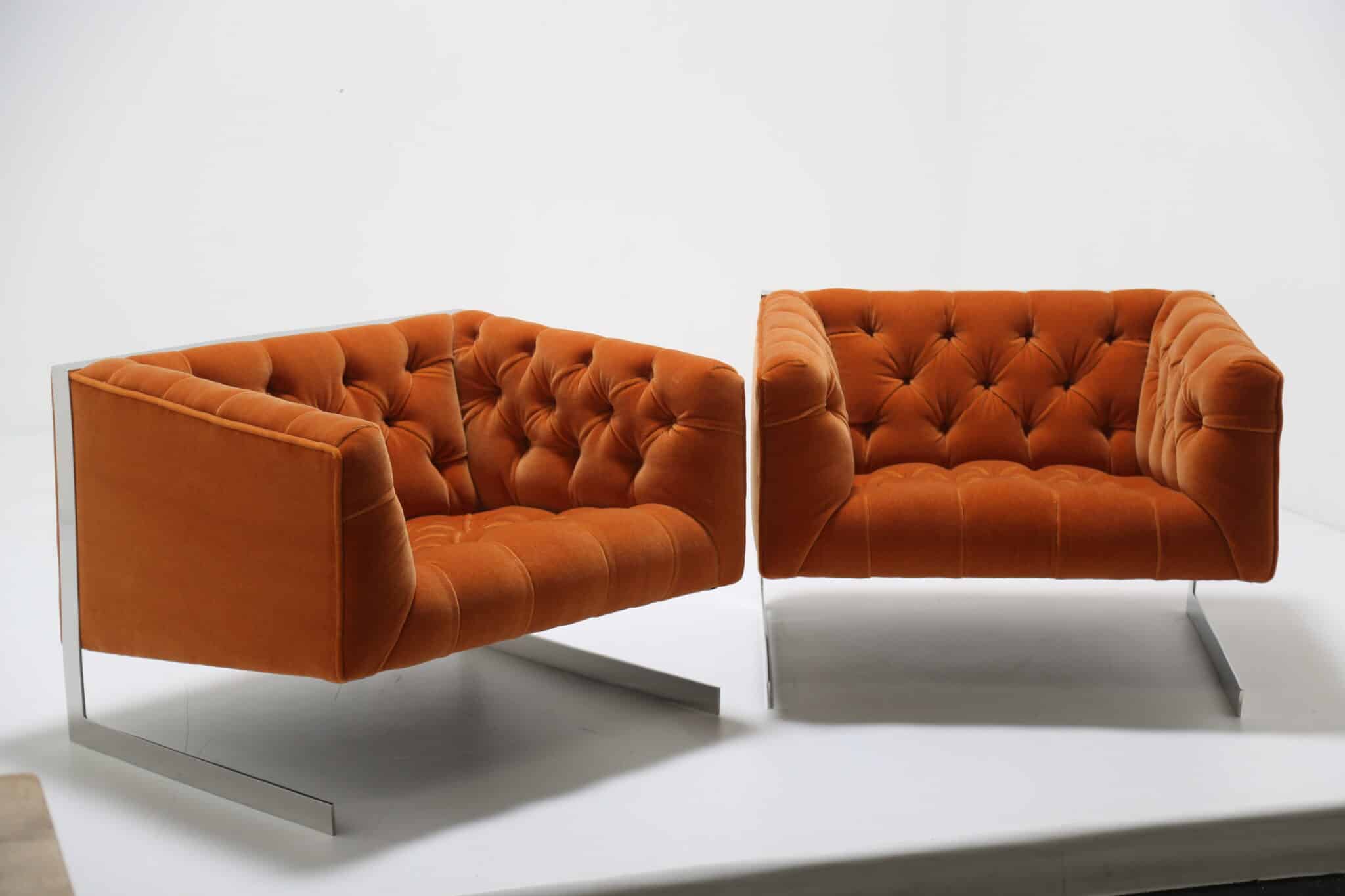 Flair, Bernhardt Cantilever Armchairs 3