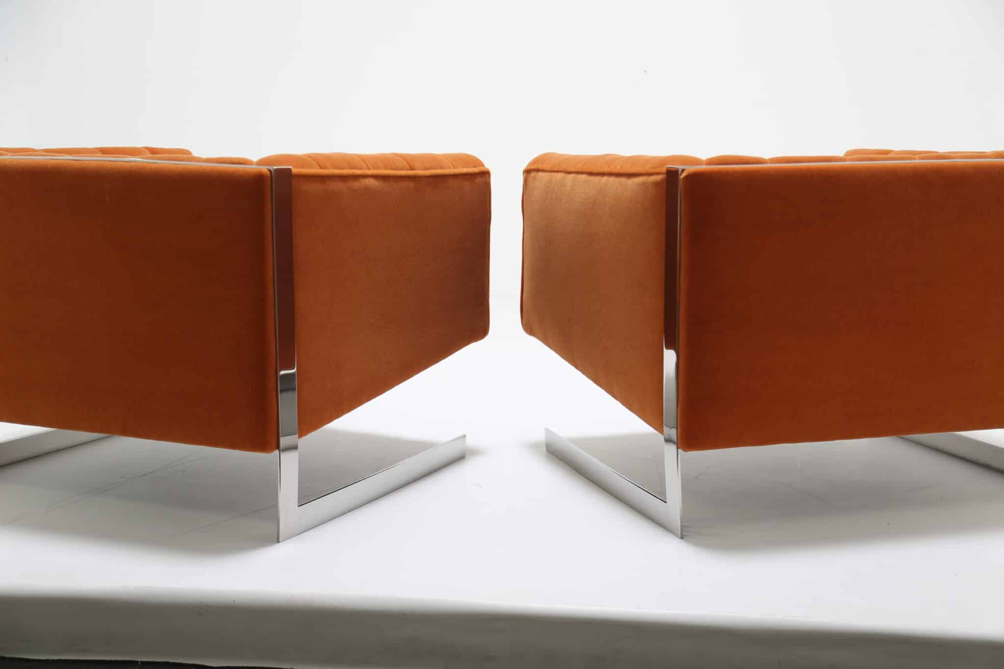 Flair, Bernhardt Cantilever Armchairs 8